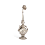 ANGLO-INDIAN SILVER ROSE WATER SPRINKLER 2