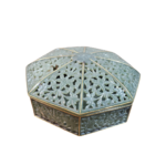 Rare Mughal era Antique Pale Green Jade Box