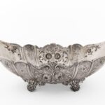 European silver fruit bowl