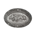 “Invasion of the Barbarians” – Large Continental Silver Repoussé Plaque