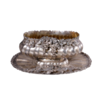Silver Centerpiece on Silver Plate