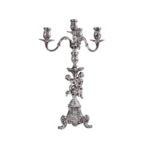 Antique French Silver Four-Light Candelabrum