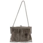 Antique Sterling Silver Mesh Purse Handbag