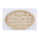 Old, Large Mוughal style Plaque Carved in Bone