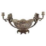 Hanau Silver Candelabra Center Piece Bowl